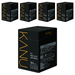 카누 콜롬비아 블렌드 마일드 로스트 스위트 아메리카노 스틱, 30개입, 5.2g, 5개