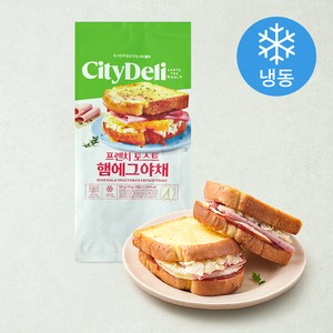 시티델리 프랜치토스트 햄에그야채 (냉동)