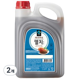 청정원 대나무숙성 멸치액젓, 3kg, 2개