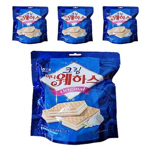 해태제과 크림 미니 웨하스, 150g, 4개