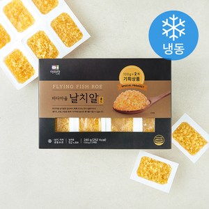 골드 바다마을 날치알 (냉동), 120g, 2개
