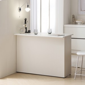 보루네오 헤일로 템바 아일랜드식탁 수납 홈바 테이블 조리대 1200 좌측형 방문설치