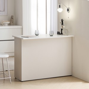 보루네오 헤일로 템바 아일랜드식탁 수납 홈바 테이블 조리대 1200 우측형 방문설치