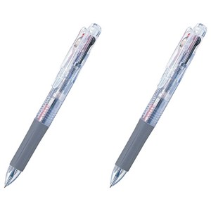 사라사 3색 중성펜 J3J2 0.5mm, 투명, 2개