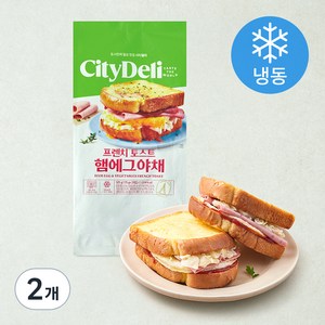 시티델리 프랜치토스트 햄에그야채 (냉동)