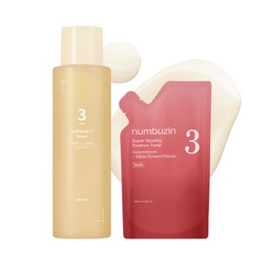 넘버즈인 3번 결광가득 에센스 토너 200ml + 리필 200ml, 1개