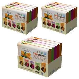 제키스 제주 종합 초콜릿 5종 세트, 175g, 3세트