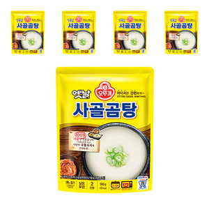 오뚜기옛날 사골곰탕, 500g, 5개