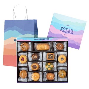 그래인스쿠키 콜렉션 쿠키 50p + 쇼핑백 세트, 13종, 1세트