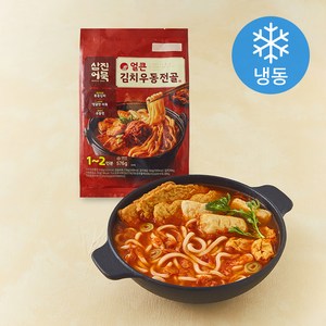 삼진어묵 얼큰 김치우동전골 (냉동), 576g, 1개