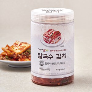 곰곰 칼국수 김치, 500g, 1개