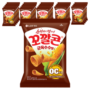 꼬깔콘 군옥수수맛, 67g, 24개