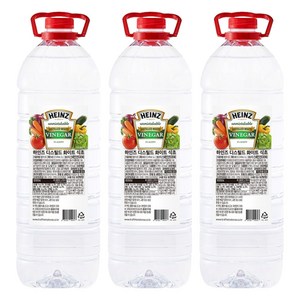 하인즈 디스틸드 화이트 식초, 3.785L, 3개