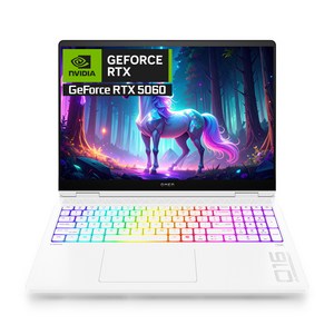 HP OMEN Ceramic White 약 16인치에 해당함, 코어Ultra9, 1TB, 32GB, WIN11 Home, 2025.05