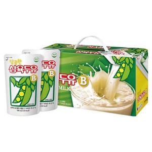 삼육두유 달콤한 두유 B 파우치, 190ml, 15개