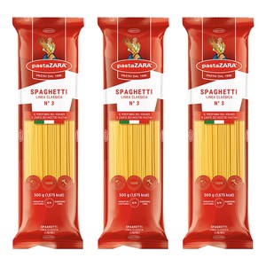 자라 스파게티 (3호), 500g, 3개