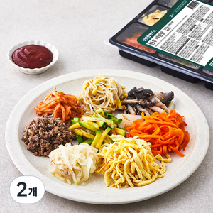 집반찬연구소 소고기 비빔밥, 370g, 2개