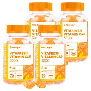 엔젯오리진 비타프레쉬 비타민 C&D 3000 꾸미, 70정, 4개