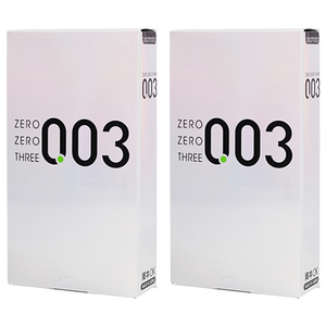 오카모토 0.03 플래티넘 초박형 콘돔, 10개입, 2개
