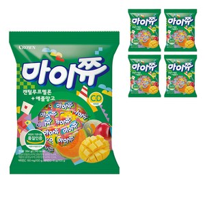 마이쮸 캔털루프멜론 + 애플망고 캔디, 284g, 5개