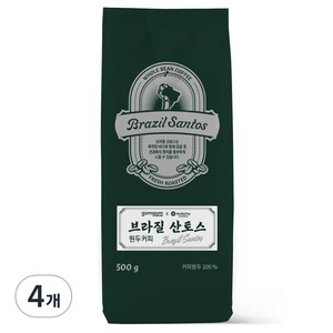 곰곰 브라질 산토스, 500g, 4개, 홀빈(분쇄안함)