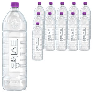 몽베스트 위드어스 무라벨 생수, 2L, 12개