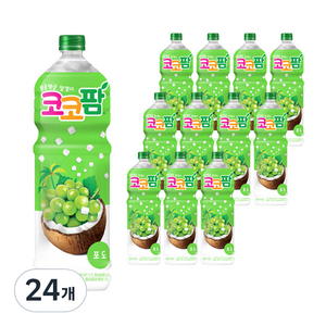 해태htb 코코팜 포도, 1.5L, 24개