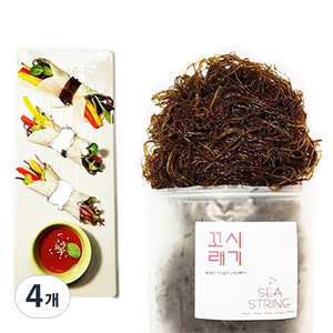 우진수산 염장 꼬시래기, 1kg, 4개