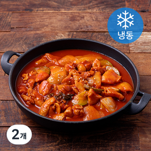 정감밥상 순살 묵은지 닭볶음탕 (냉동), 690g, 2개