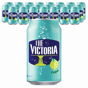 웅진빅토리아 더 빅토리아 캔 라임, 350ml, 24개