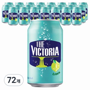 웅진빅토리아 더 빅토리아 캔 라임, 350ml, 72개