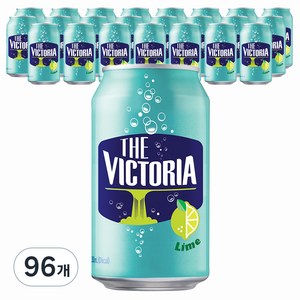 더 빅토리아 라임 탄산음료 캔, 350ml, 96개