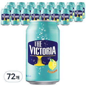 더빅토리아 레몬 탄산음료 캔, 350ml, 72개