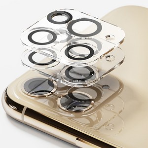 신지모루 빛번짐 방지 카메라 렌즈 강화유리 보호필름 2p 세트