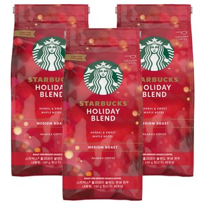 스타벅스 홀리데이블렌드 분쇄 원두