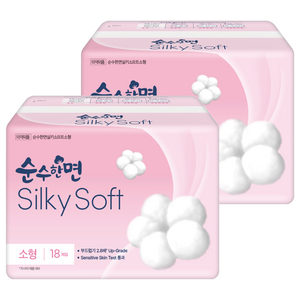 순수한면 실키소프트 생리대