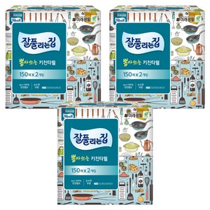 잘풀리는집 뽑아쓰는 키친타월, 150매, 6개