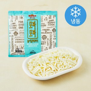 코다노 모짜모짜 늘어날때까지 치즈 (냉동), 1kg, 1개