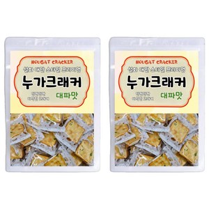 설화 대만 스타일 프리미엄 누가크래커 대파맛, 200g, 2개