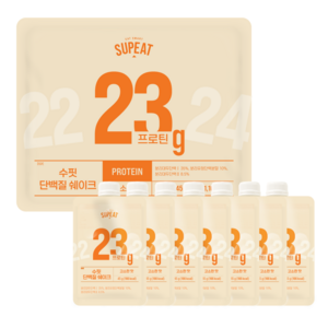 수핏 단백질 쉐이크 고소한맛, 45g, 7개