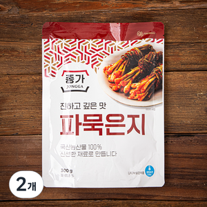 종가 파묵은지, 300g, 2개