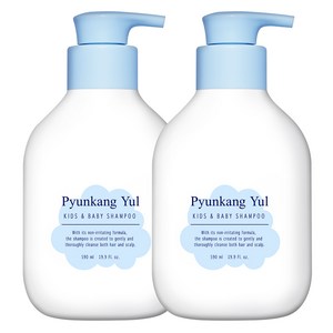 편강율 키즈 앤 베이비 샴푸 스위트오렌지향, 590ml, 2개