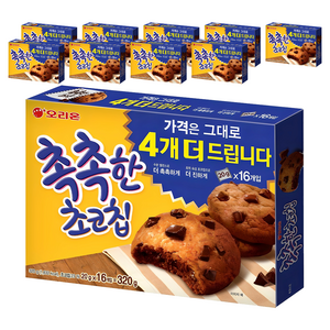 촉촉한초코칩, 320g, 10개