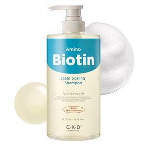 씨케이디 아미노 비오틴 두피 각질 샴푸 그린시트러스향, 750ml, 1개