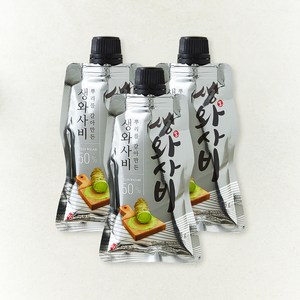 주비푸드 뿌리를 갈아만든 생와사비 50%, 75g, 3개