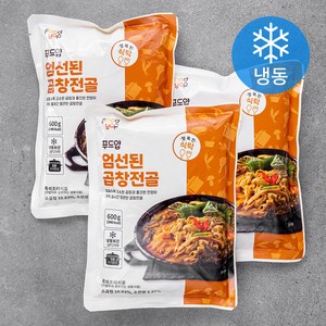 푸드얍 엄선된 곱창전골 (냉동), 600g, 3팩