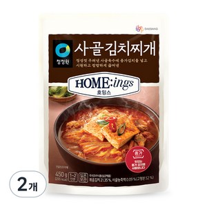 청정원 호밍스 사골 김치찌개, 450g, 2개