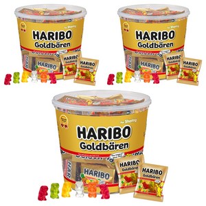 하리보 골드베렌 젤리 93개입, 1kg, 3개