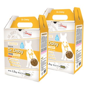 인터펫코리아 전연령 강아지 말랑말랑 스킨앤코트 소프트사료, 오리, 1.2kg, 2개