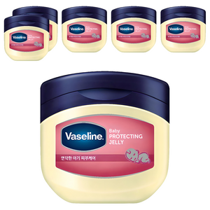 바세린 베이비 프로텍팅 젤리, 100ml, 6개